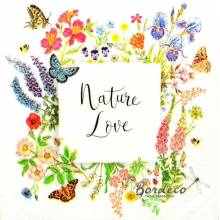 Serwetka decoupage firmy PPD Nature Love 33x33cm